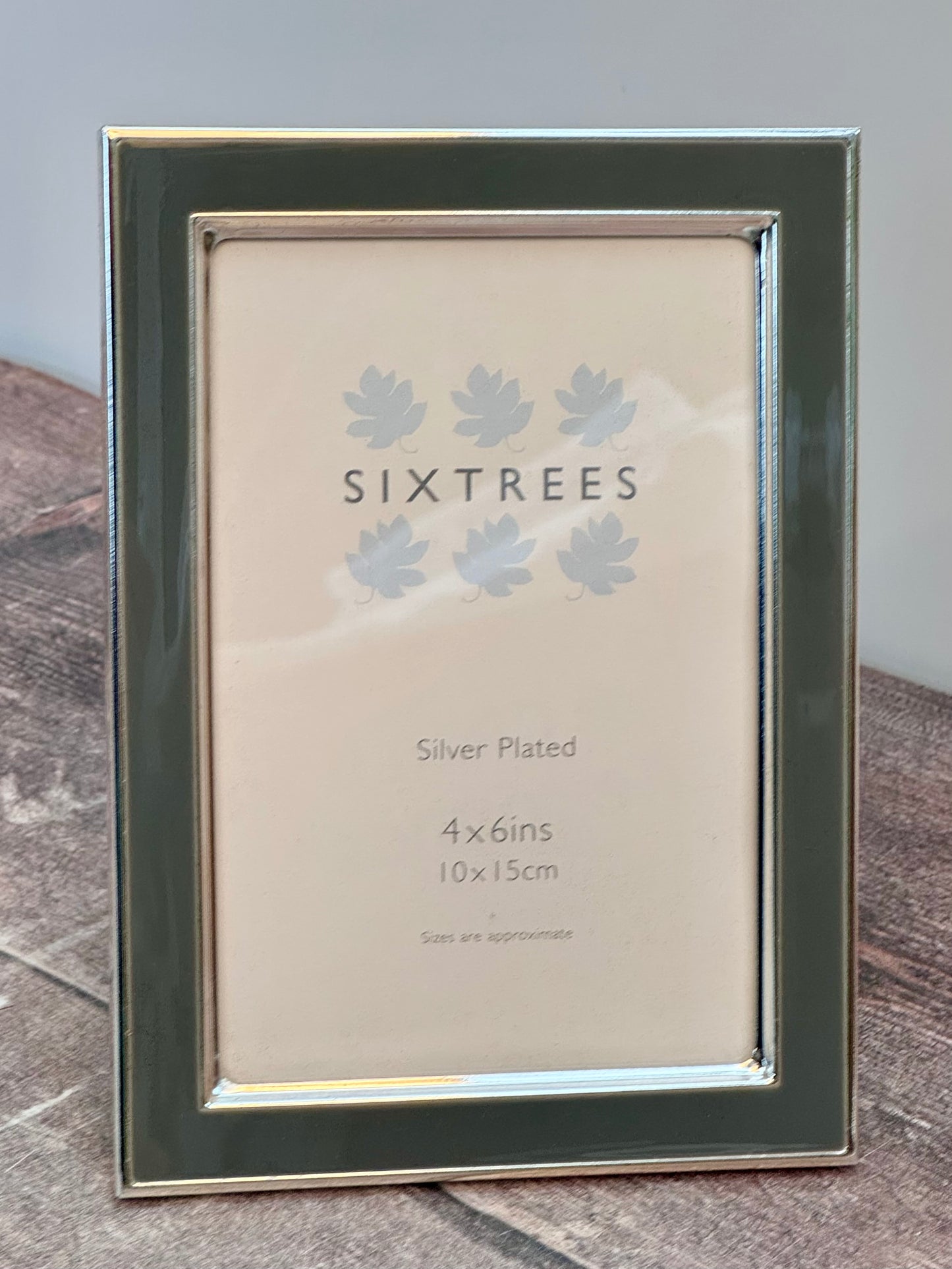 Sixtrees Grey Photo Frame, 4’ x 6’