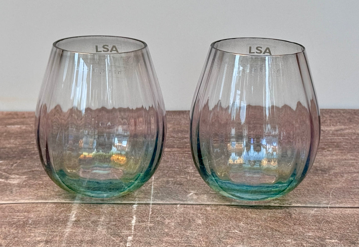 LSA Set of 2 Green Dusk Tumblers
