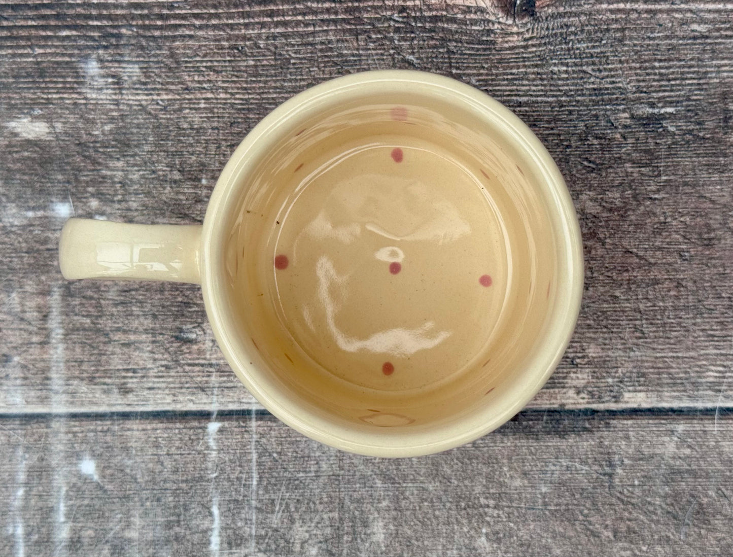 Pale Pink Heart Mug, 150ml