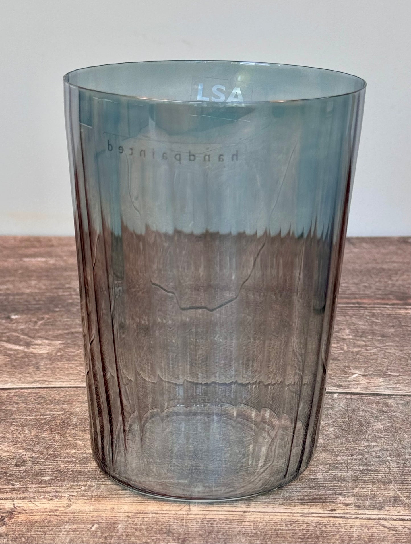 LSA Set of 4 GEMS Blue Glass Tumblers