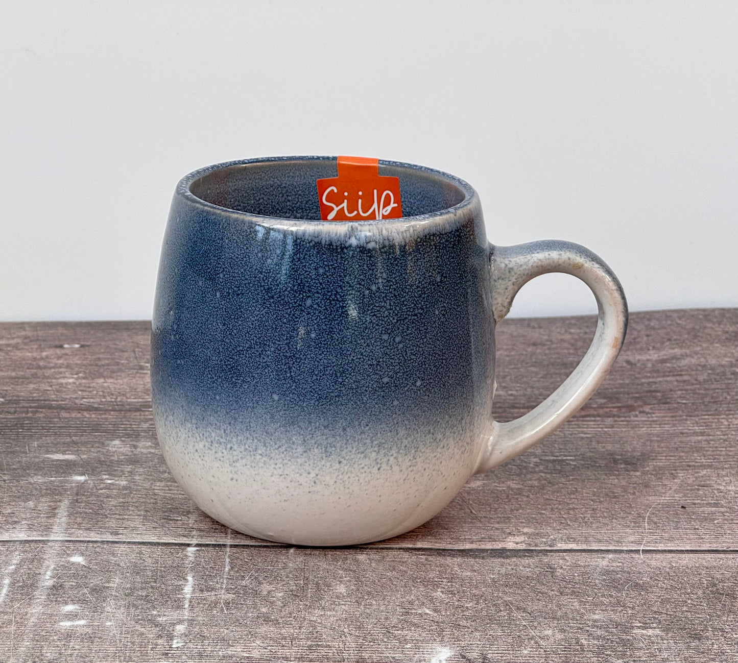 Blue Reactive Glaze Mug