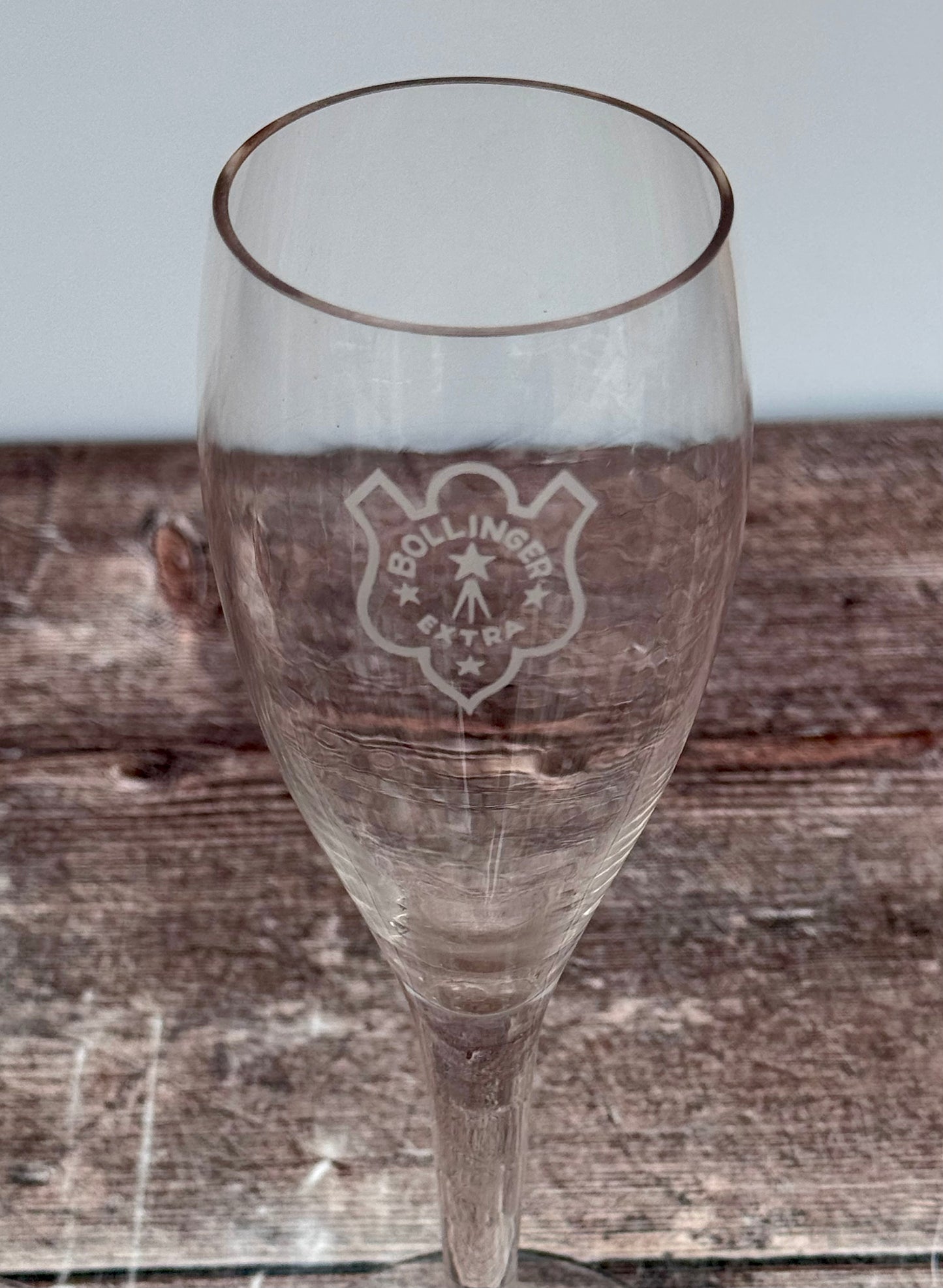Pair of Vintage Bollinger Champagne Glasses
