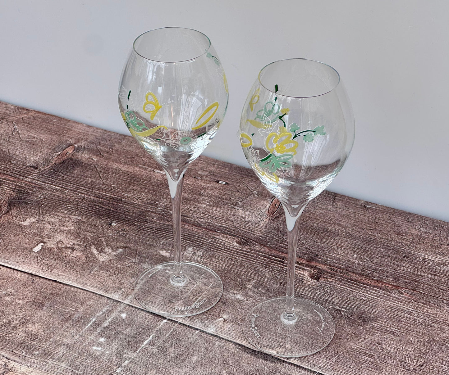 Pair of Perrier-Jouet Formafantasma Champagne Glasses, Design 3