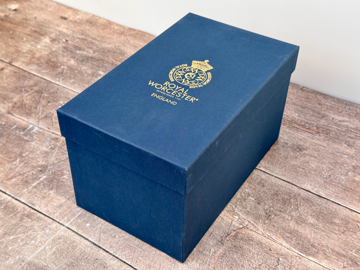 Royal Worcester Crystal Pershore Vase