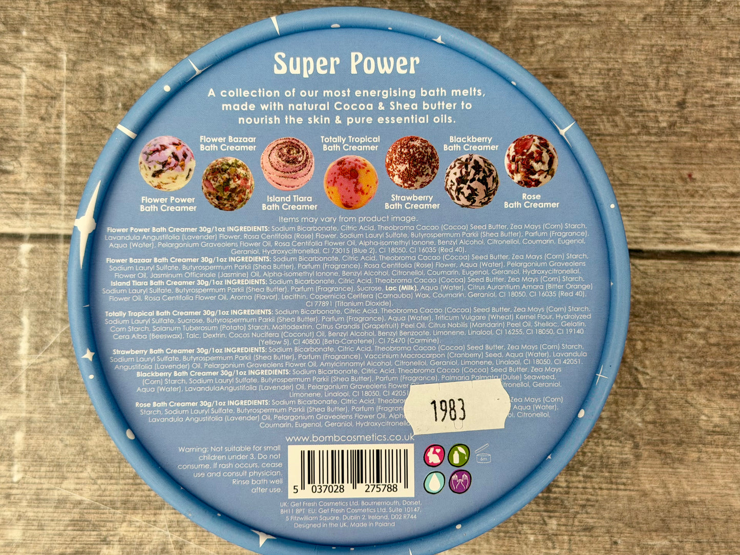 You are your Super Power Bath Melt Set