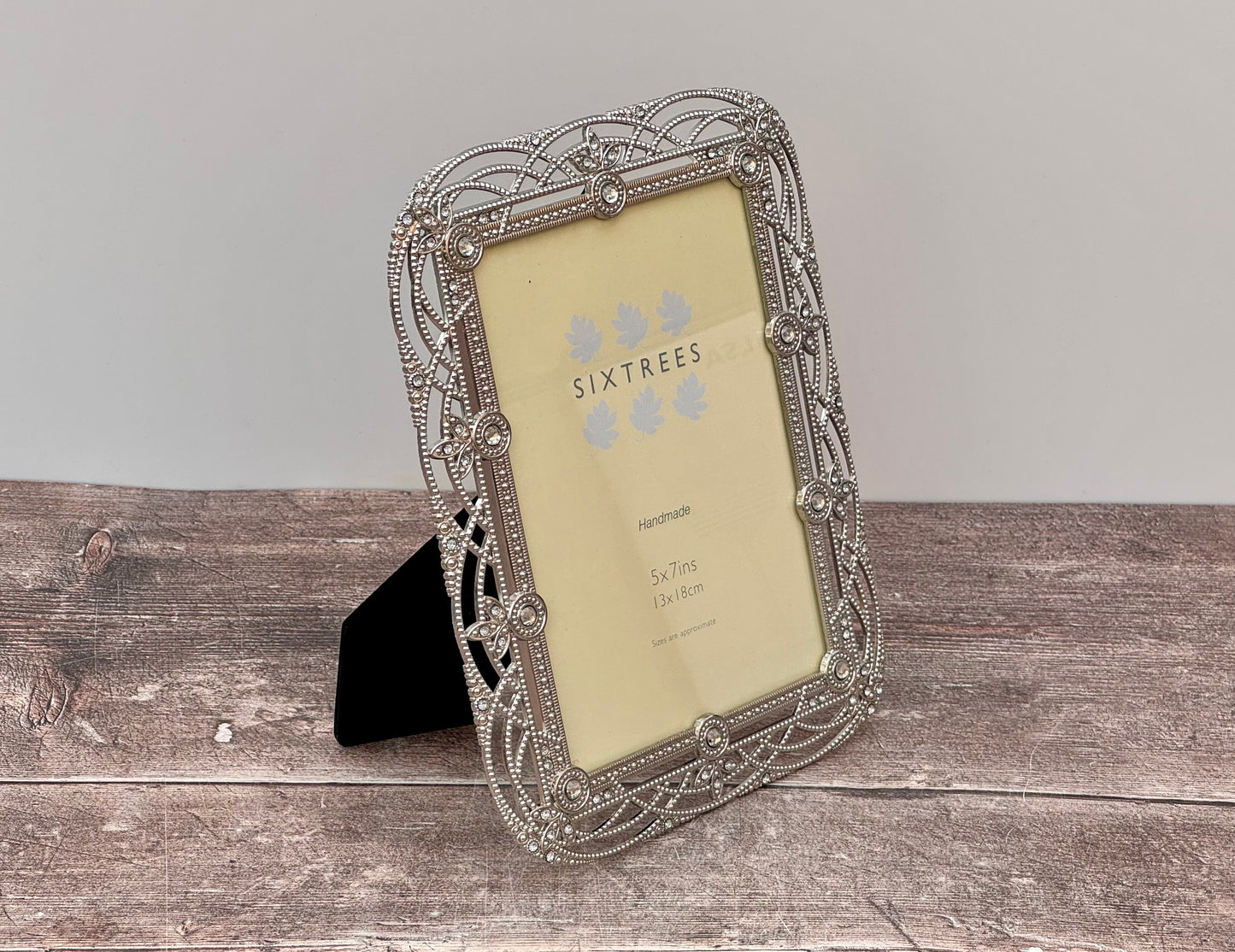 Sixtrees Ornate Swirl Alice Photo Frame, 5’ x 7’