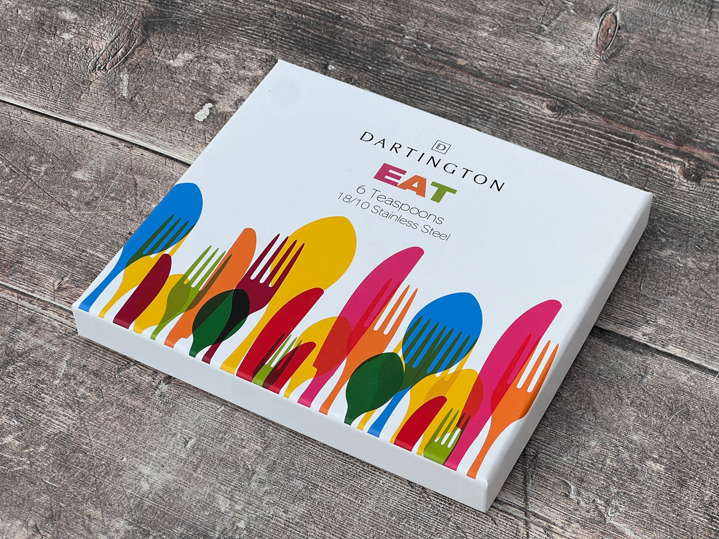 Dartington EAT Stainless Steel Teaspoons