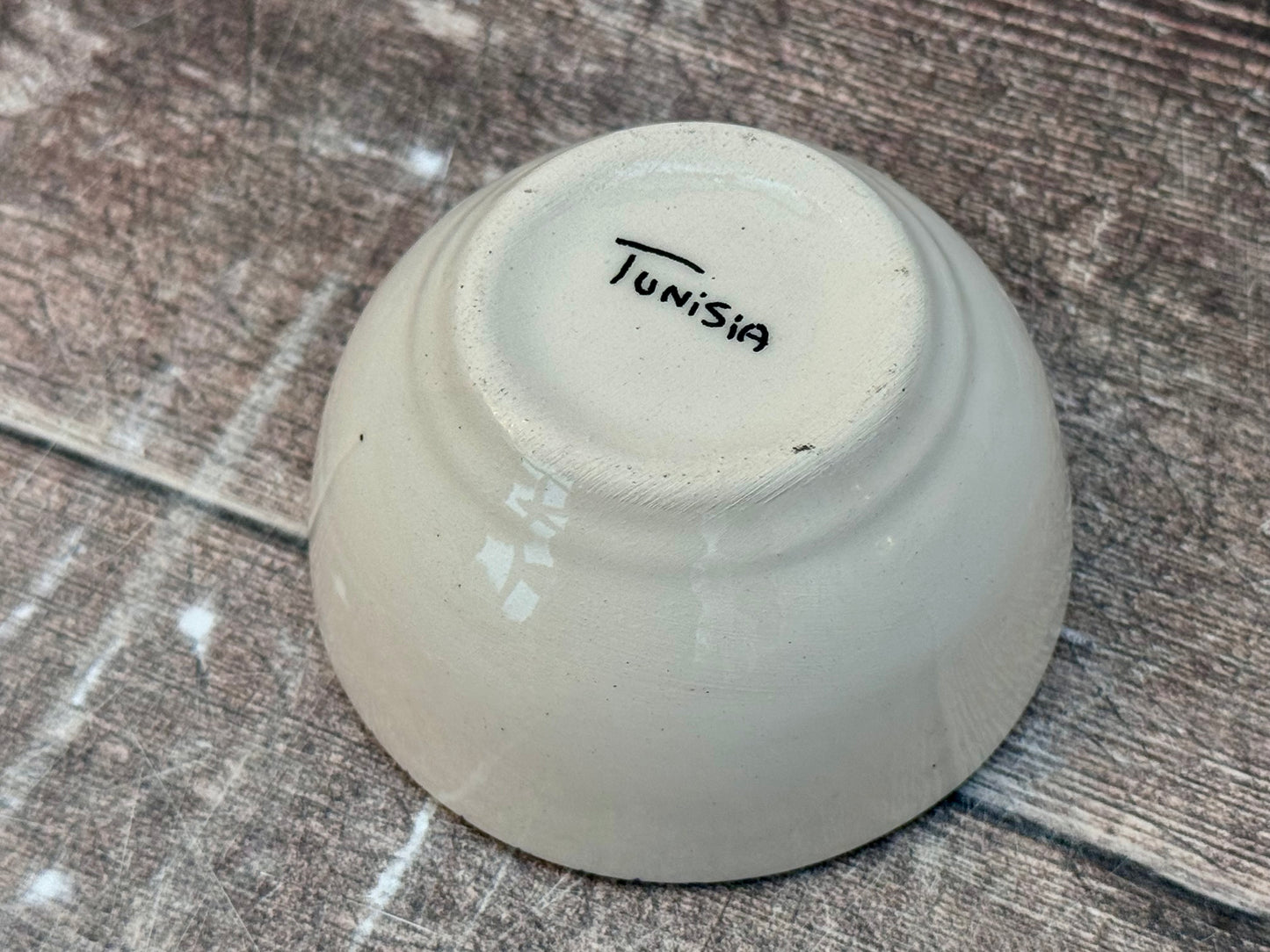 Blue Patterned Dipping Bowl, 7.5cm