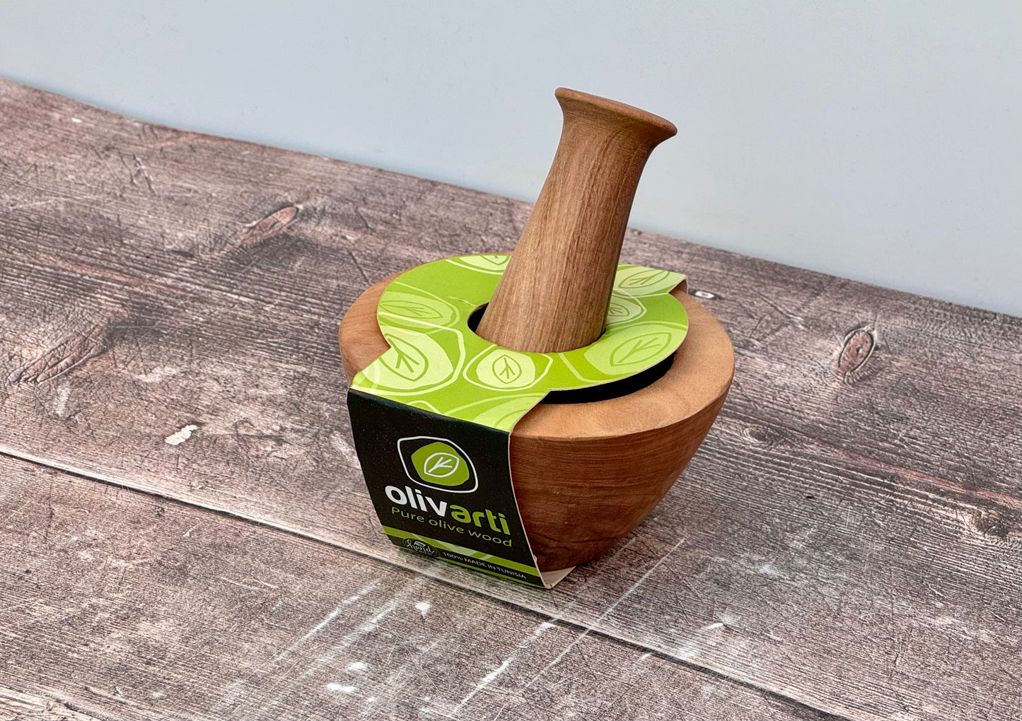Olive Wood Small Pestle and Mortar