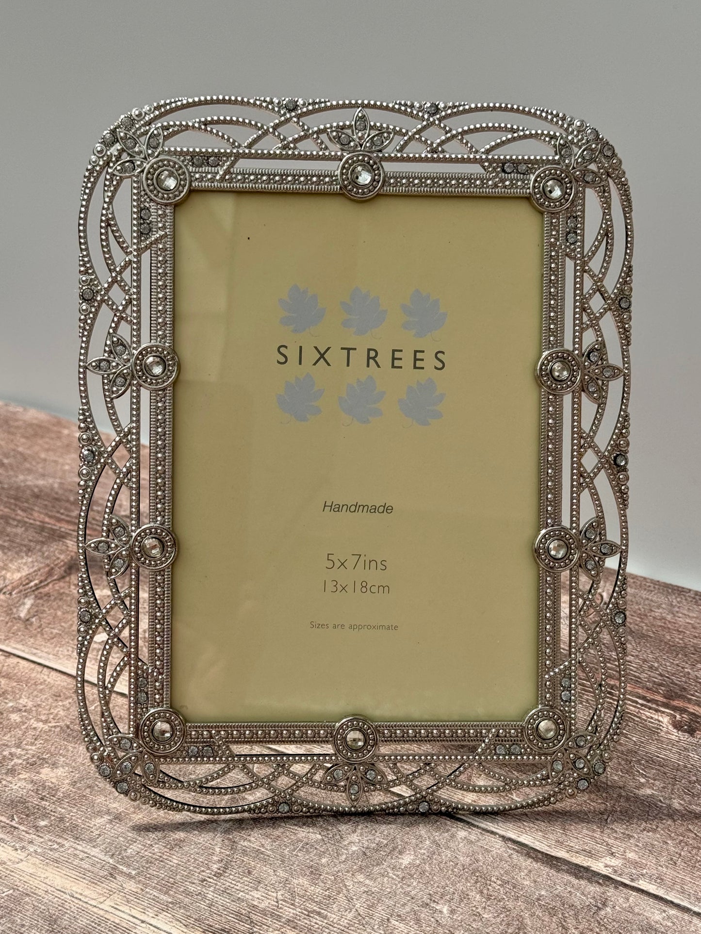 Sixtrees Ornate Swirl Alice Photo Frame, 5’ x 7’