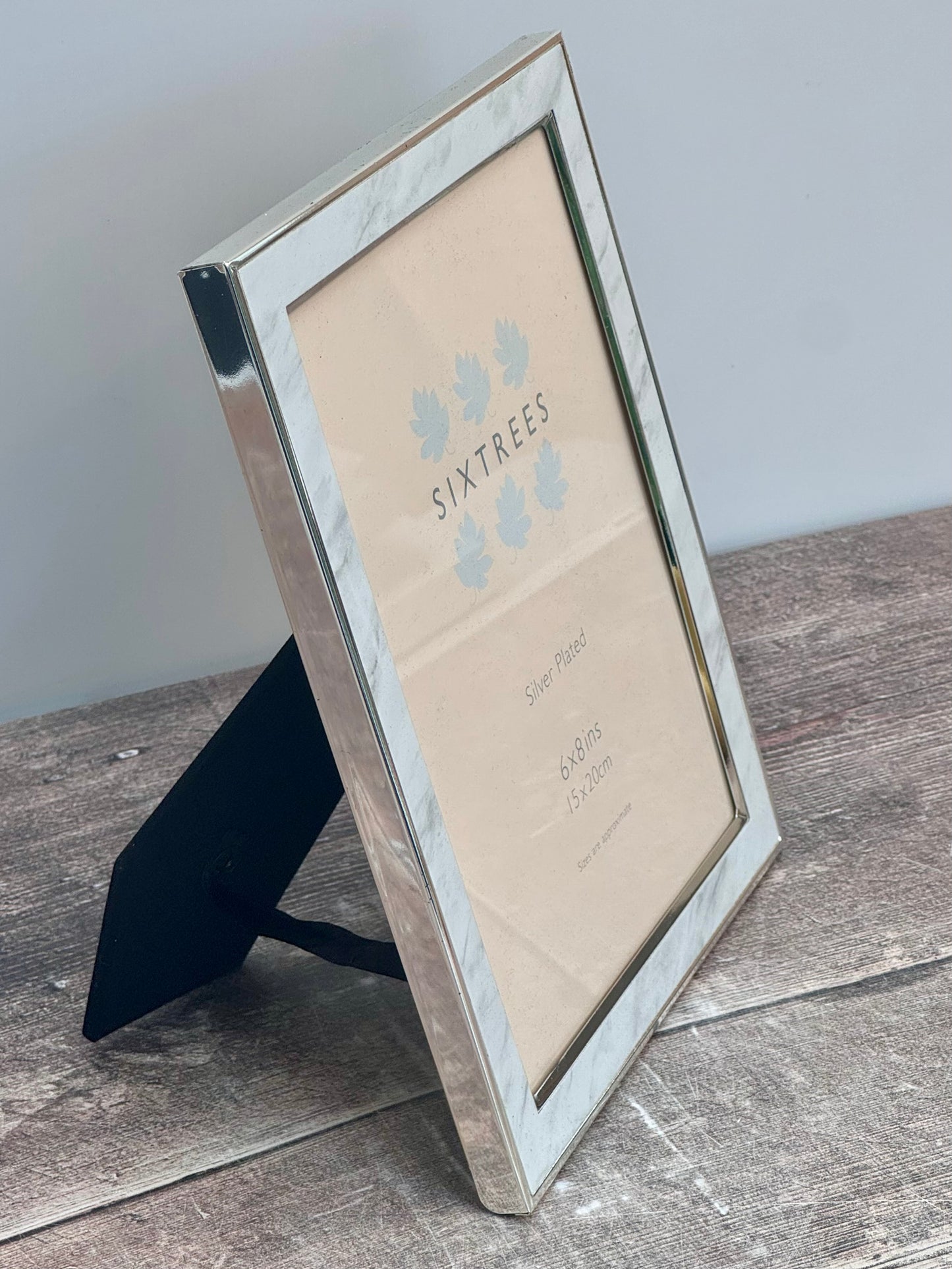 Sixtrees Marble Effect Photo Frame, 6’ x 8’