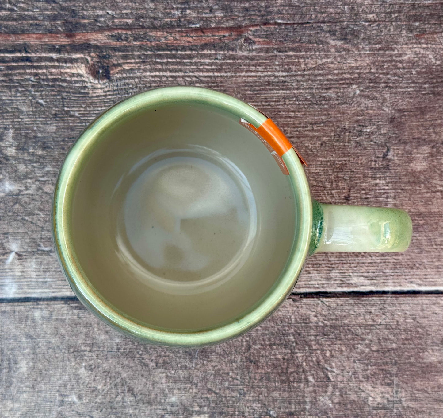 Green Reactive Glaze Mug