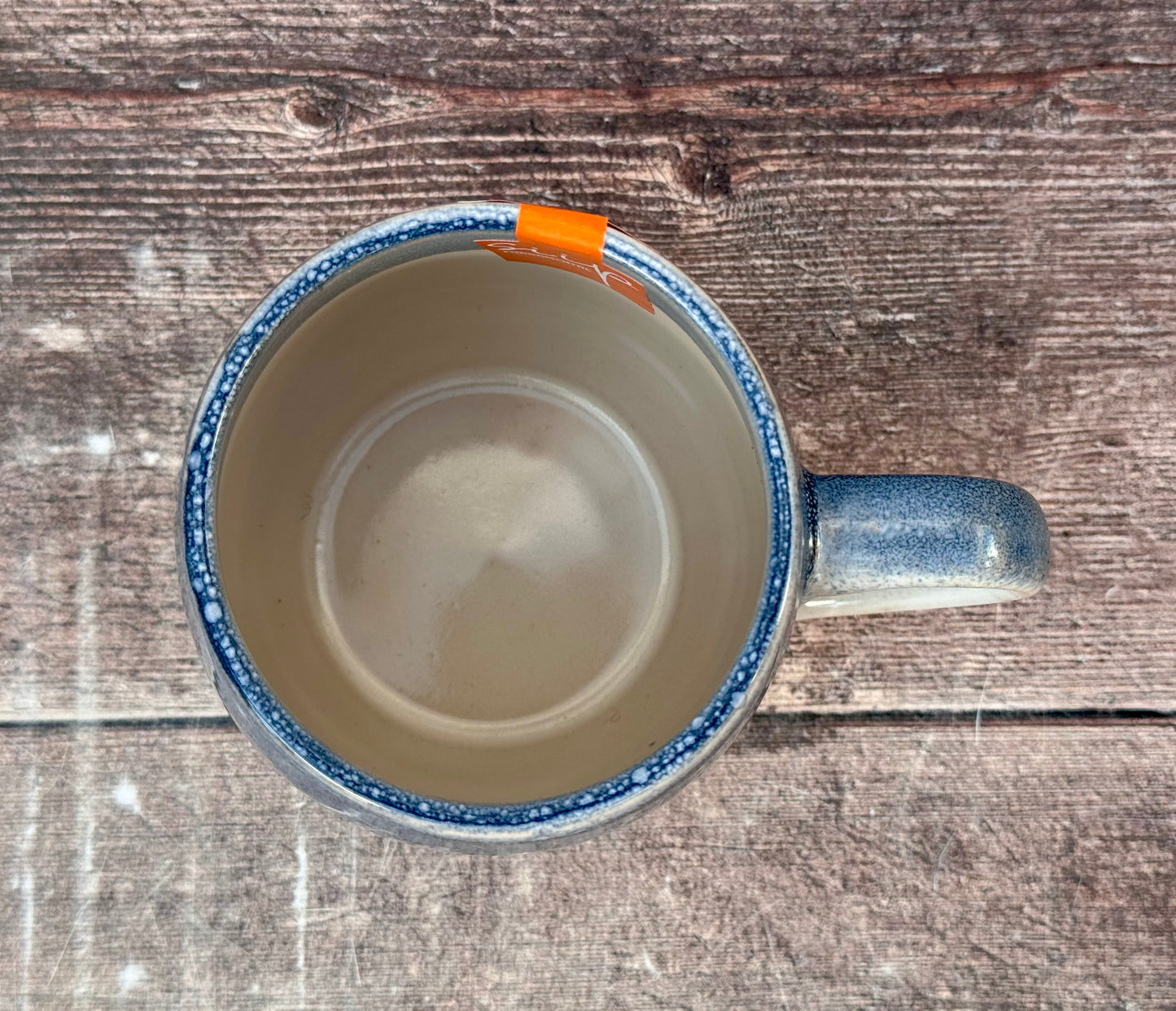 Blue Reactive Glaze Mug
