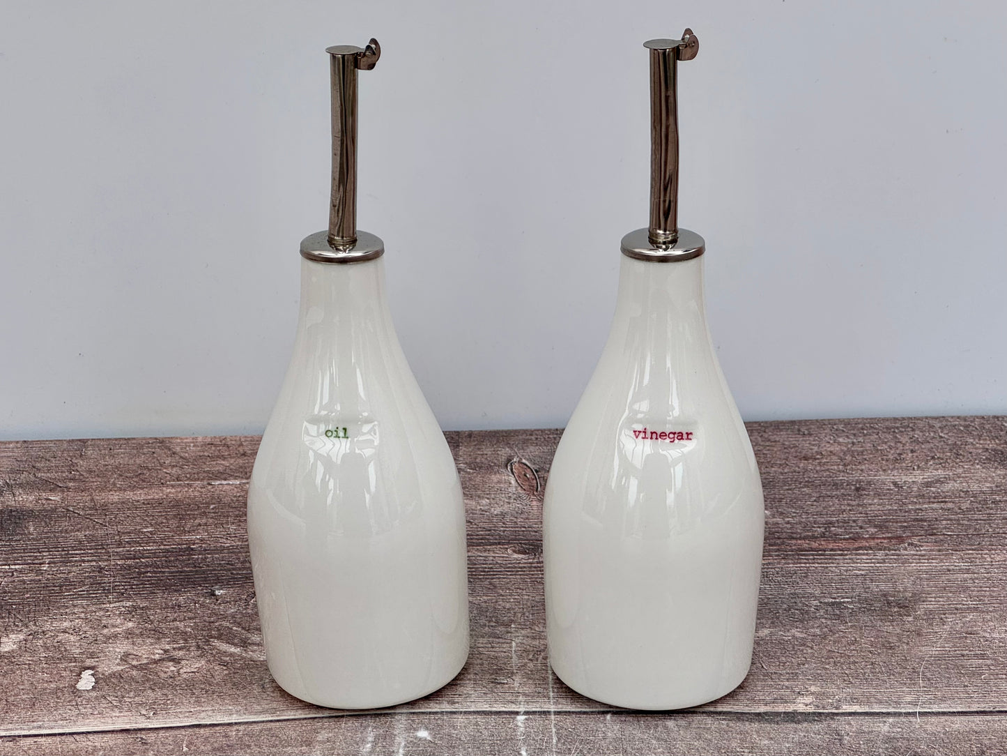 Oil and Vinegar Bottles