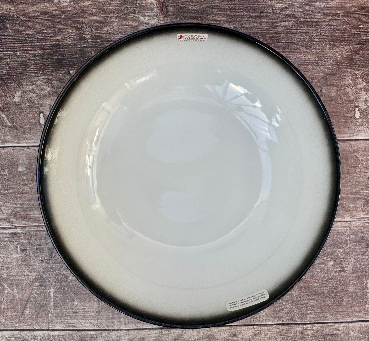 Black and White Speckled Serving Bowl, 30cm