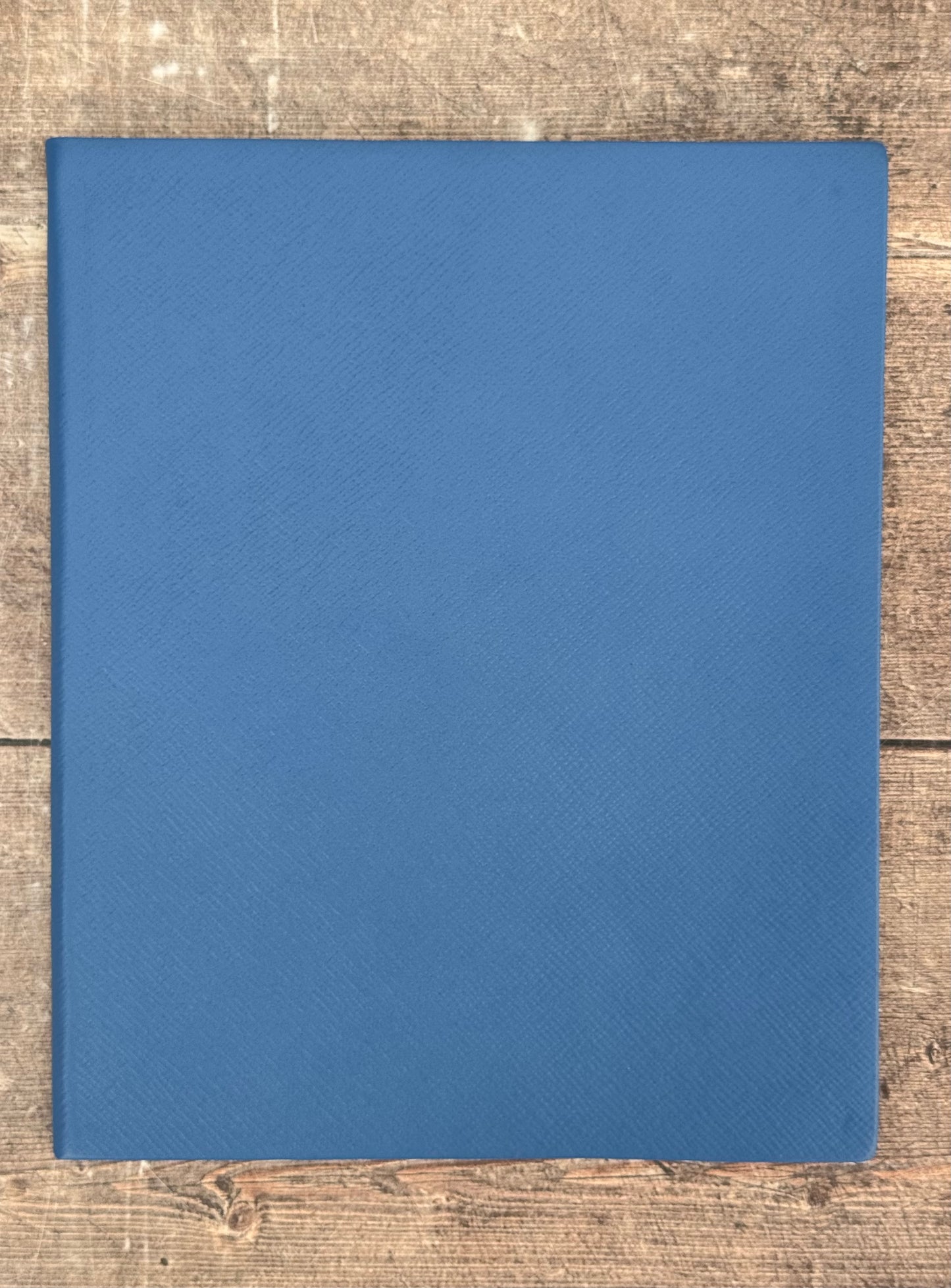 Smythson Blue Portobello Notebook