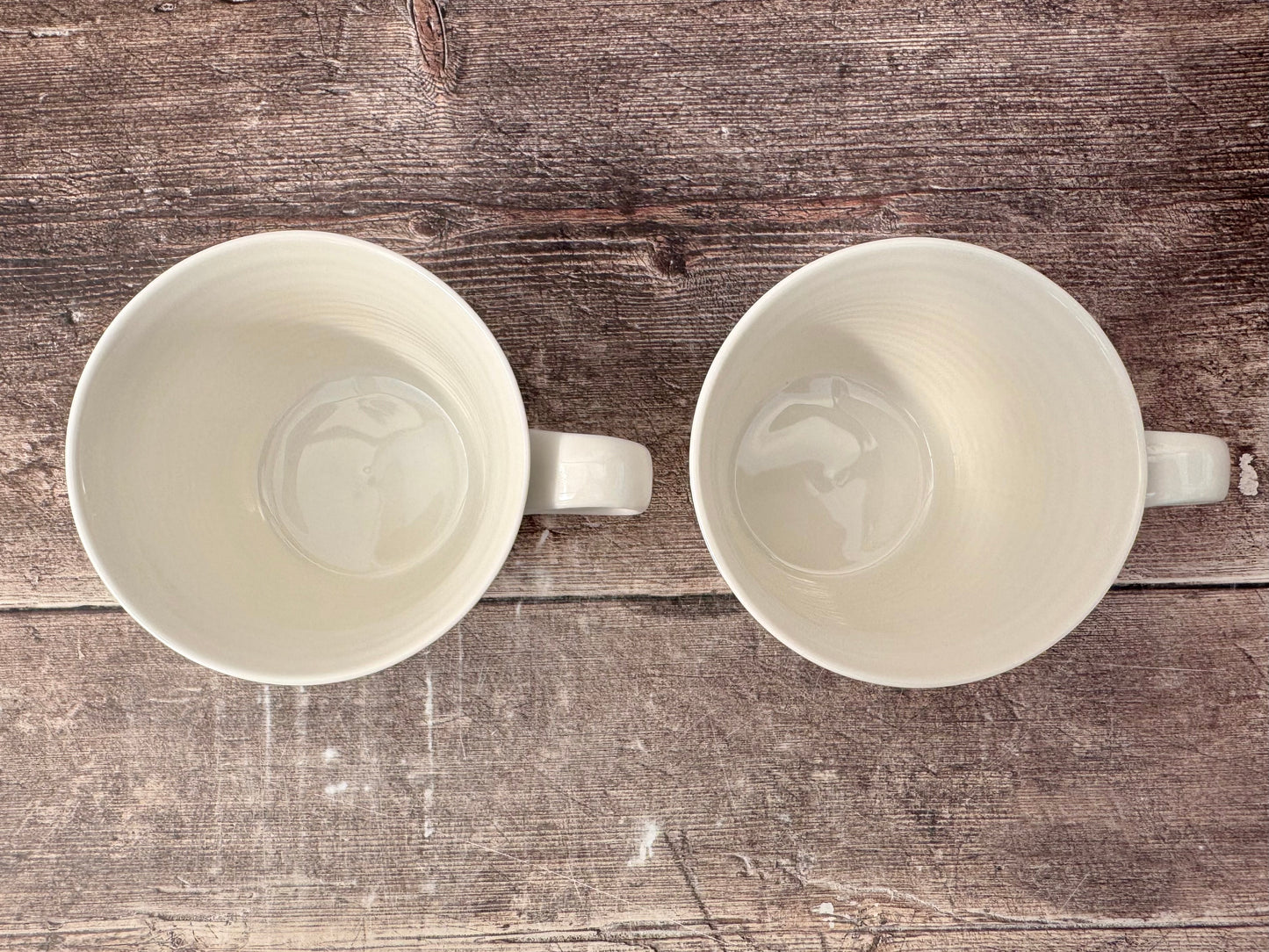 White ‘lord’ and ‘lady’ Mugs, 350ml