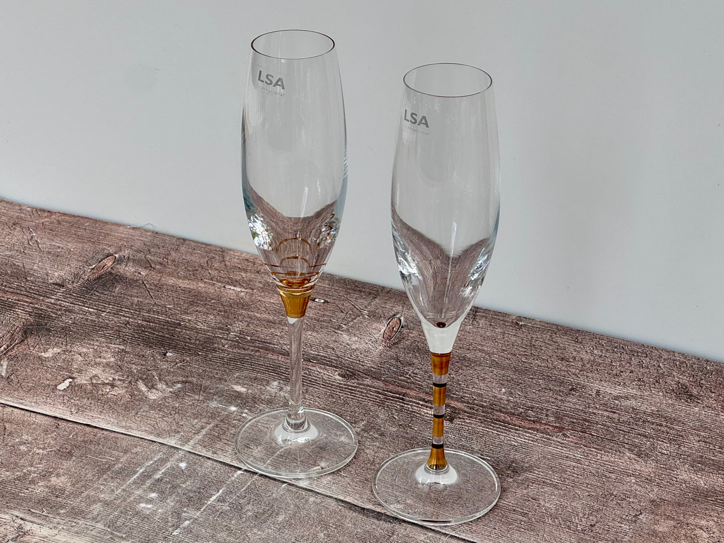 LSA Champagne Flutes, Set of 2