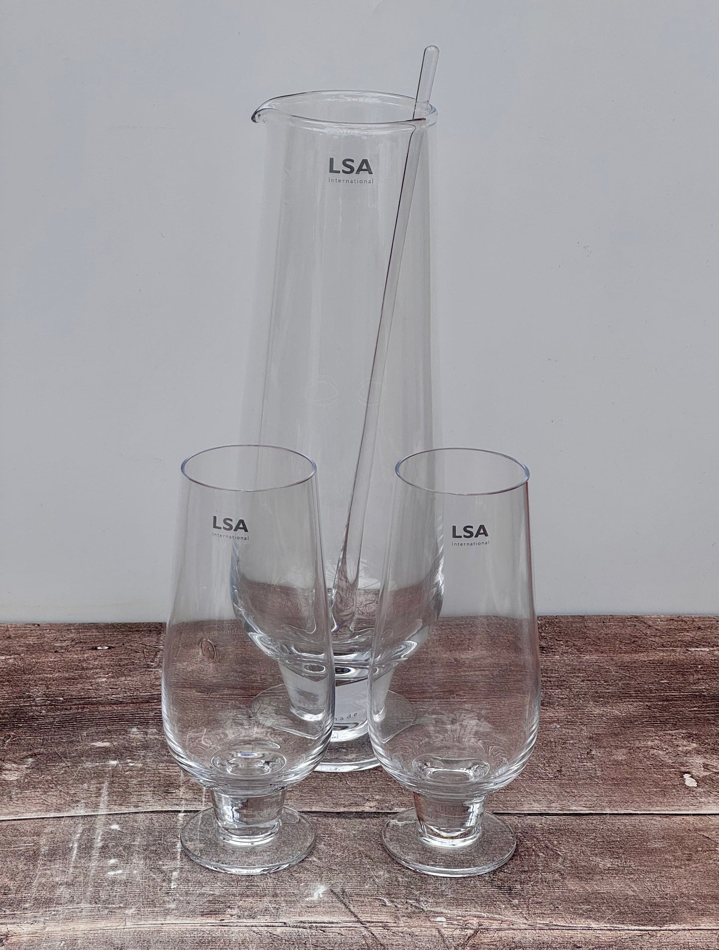 LSA Rum Jug and Glasses