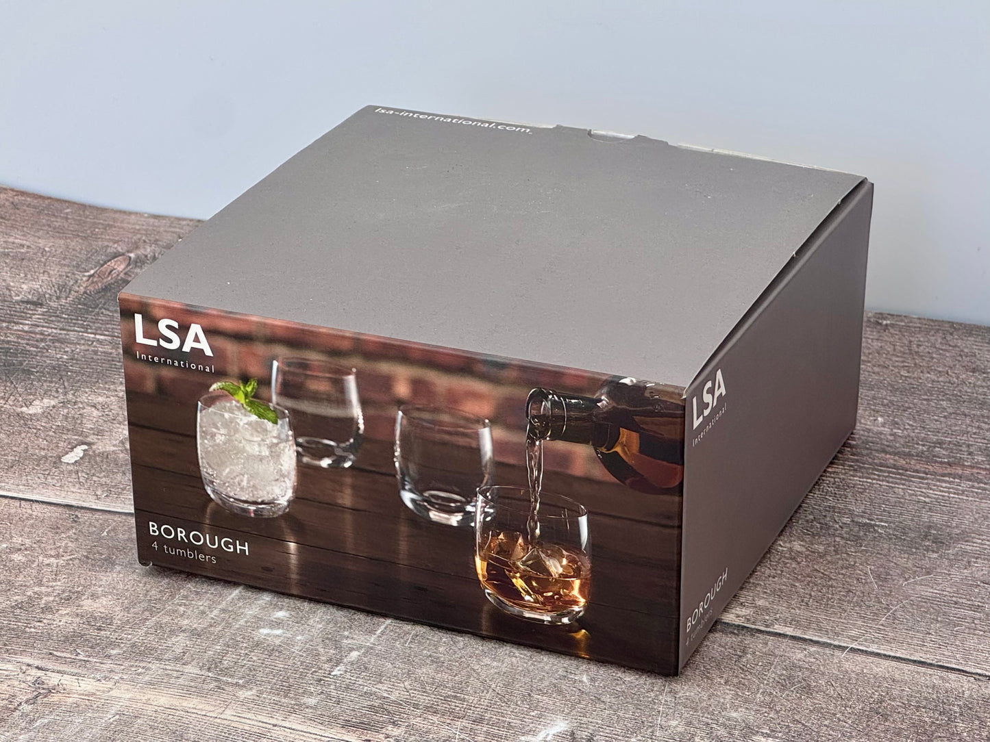 LSA Borough Set of 4 Tumblers