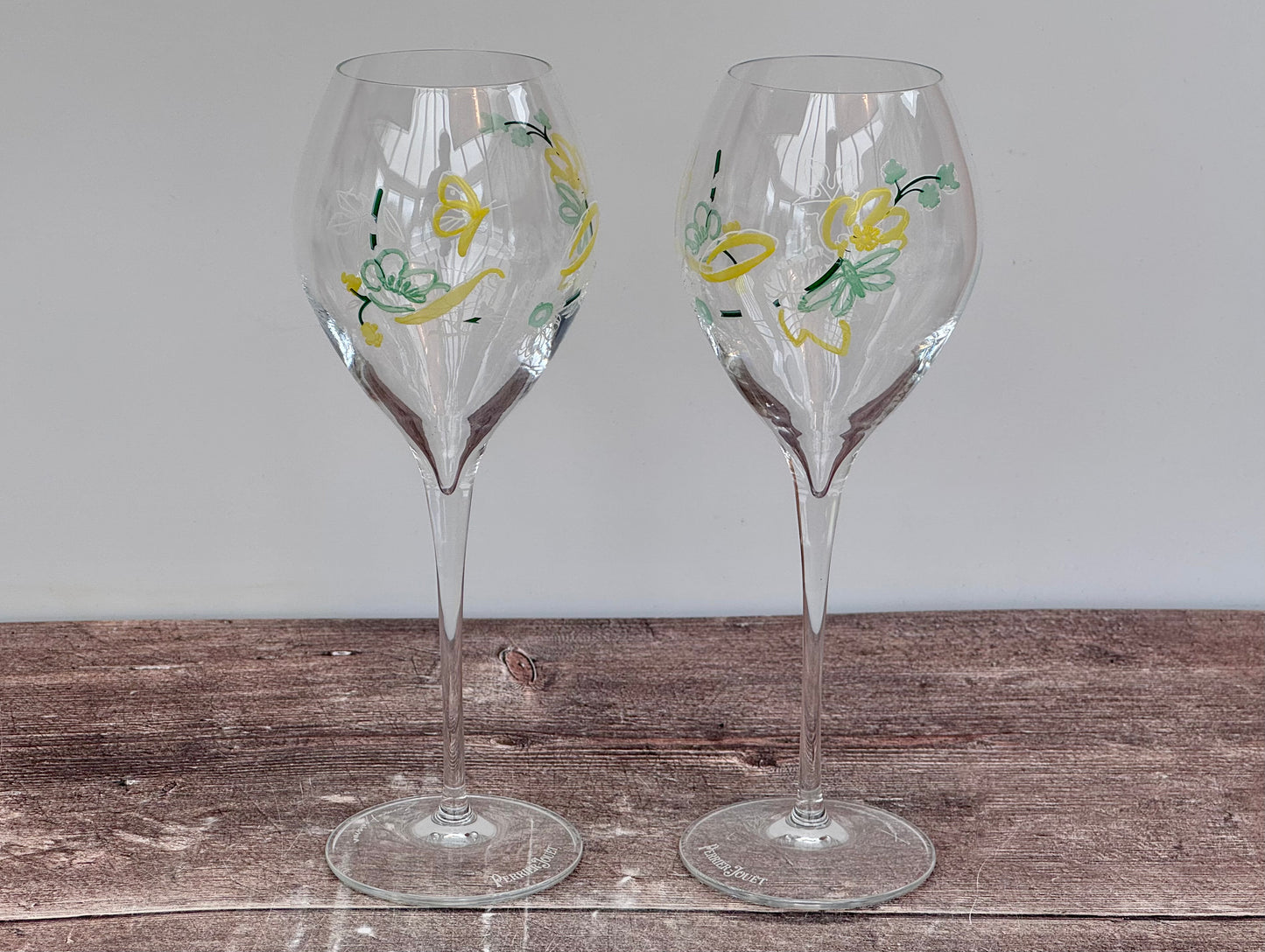 Pair of Perrier-Jouet Formafantasma Champagne Glasses, Design 3