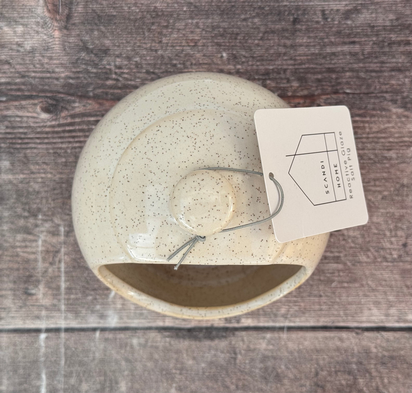 Scandi Home Cream Pig Salt