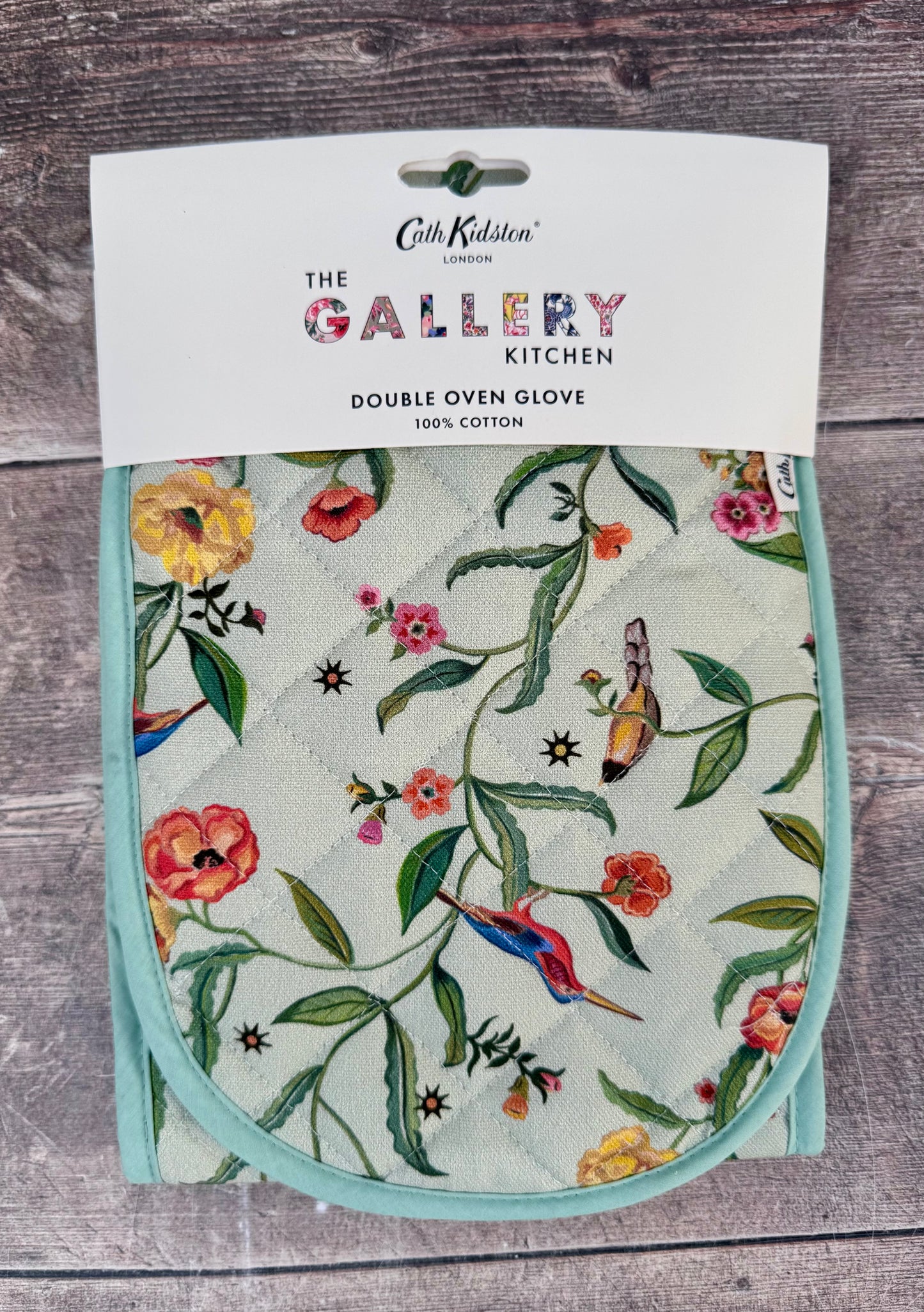 Cath Kidston Bird Patterned Double Oven Glove