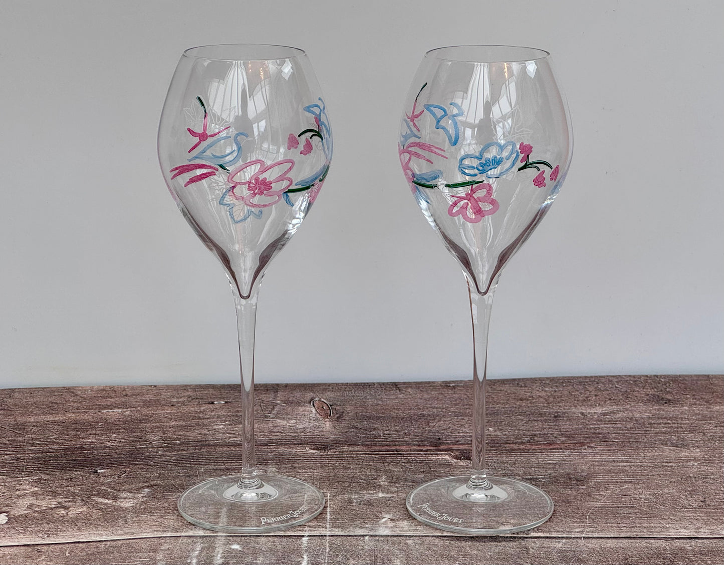 Pair of Perrier-Jouet Formafantasma Champagne Glasses, Design 2