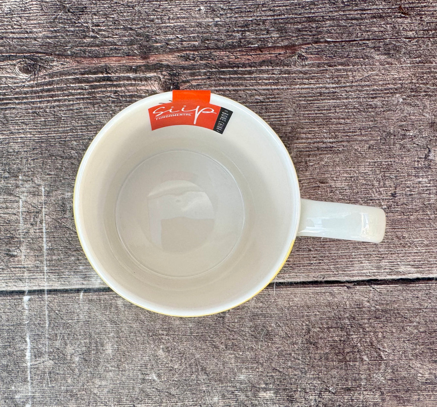 Yellow Bee Partterned Mug