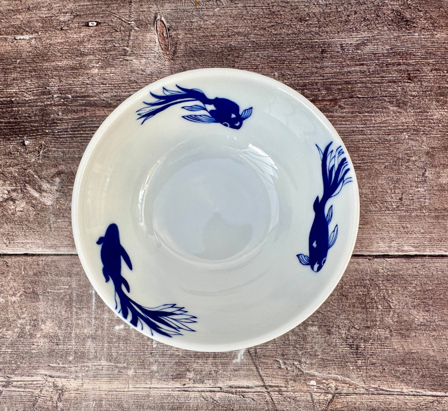 Japanese Koi Pattern Bowl, 16.5cm