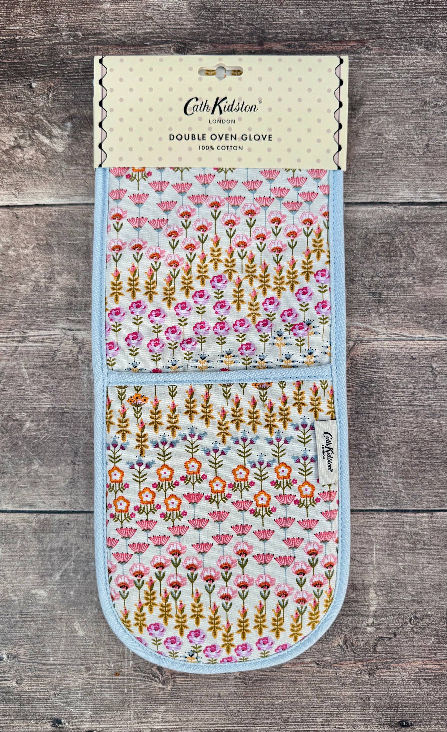 Cath Kidston Flower Patterned Double Oven Glove