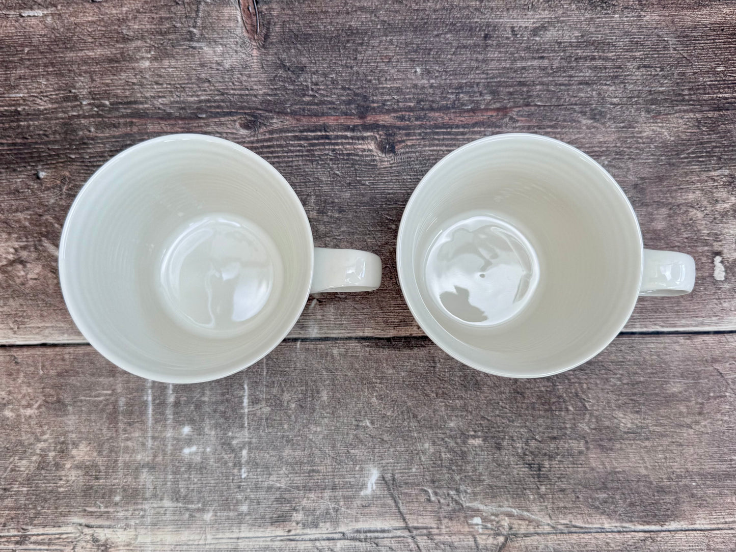 White ‘mr’ and ‘mrs’ Mugs, 350ml