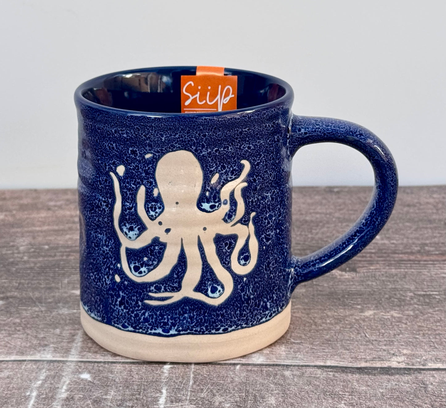 Blue Octopus Mug