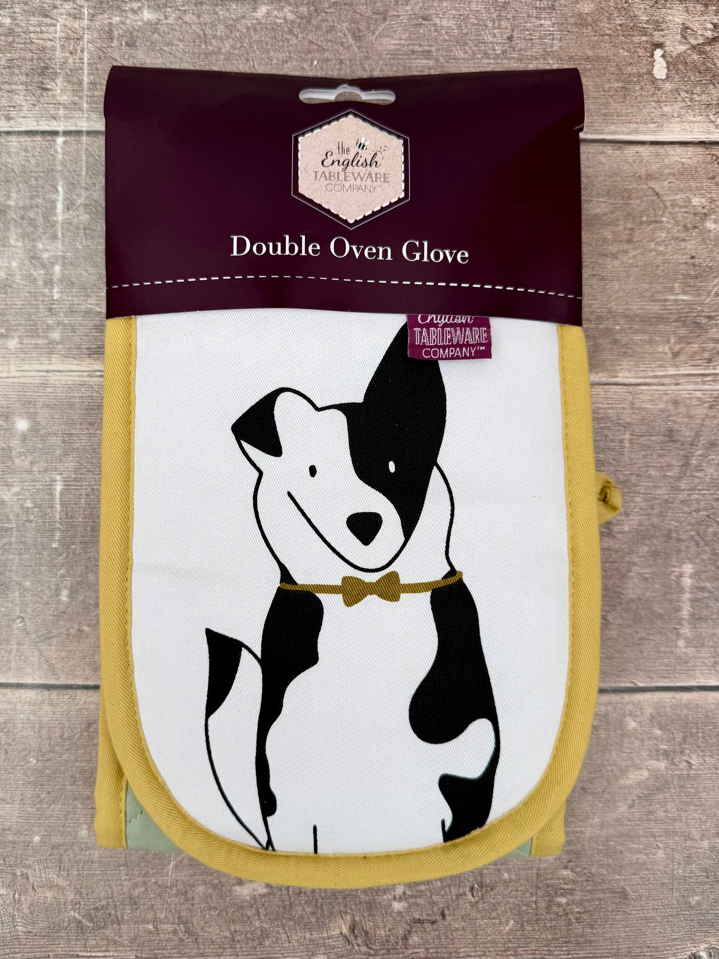 Dog Patterned Double Oven Glove