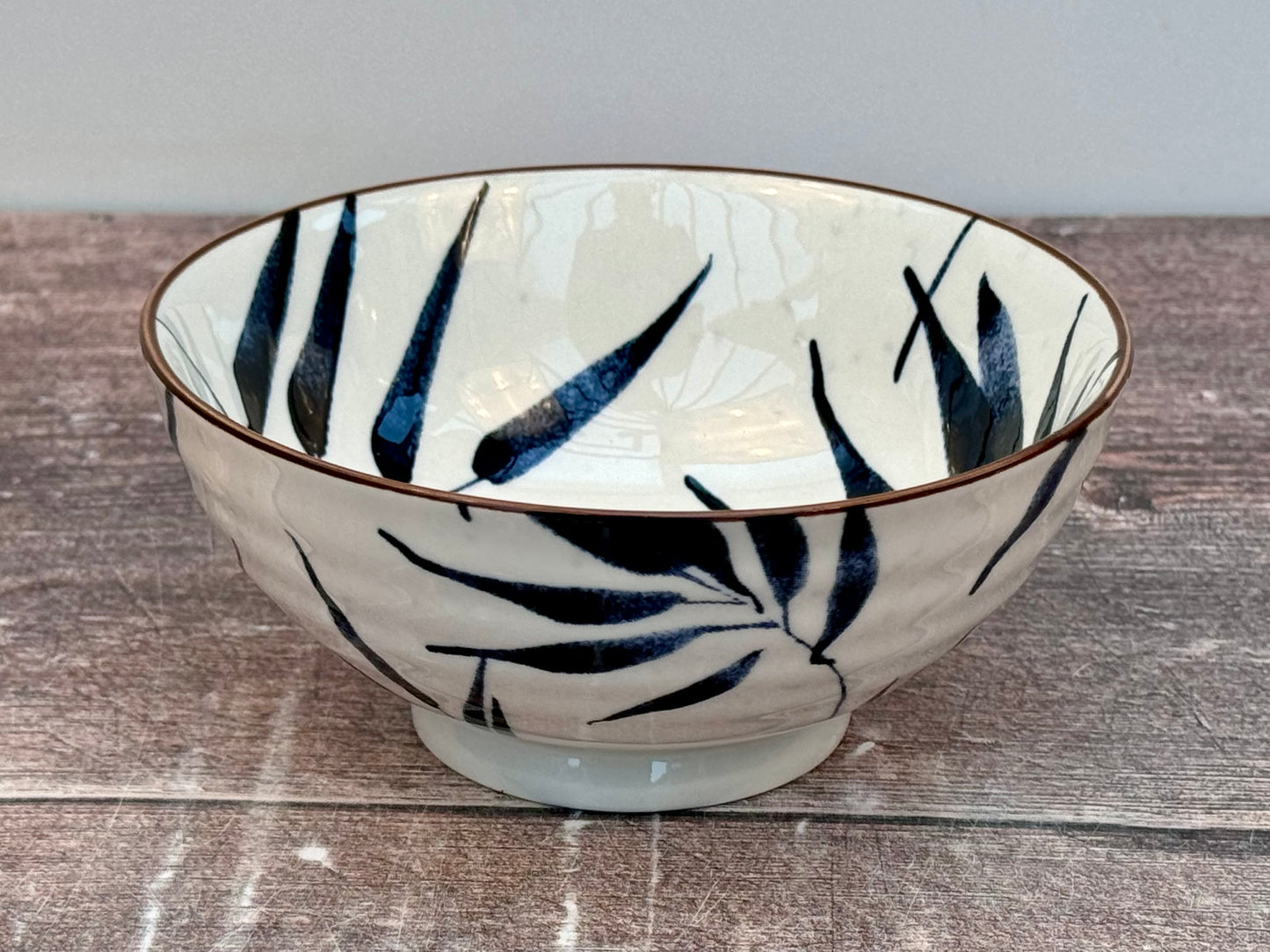 Bamboo Patterned Serving Bowl, 12cm