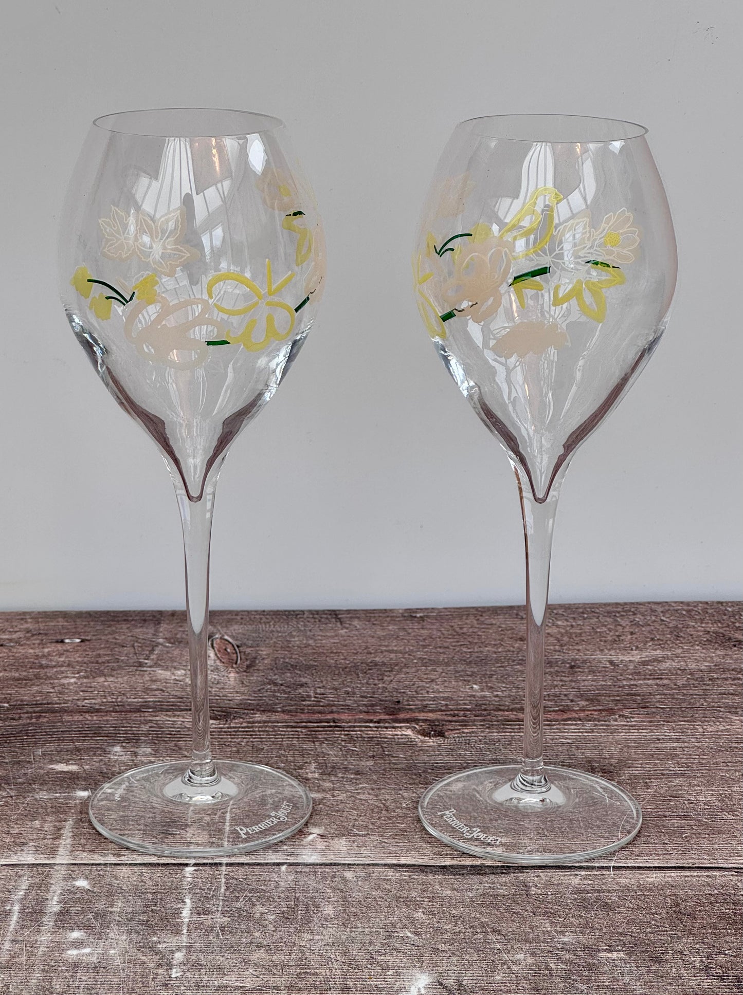 Pair of Perrier-Jouet Formafantasma Champagne Glasses, Design 1