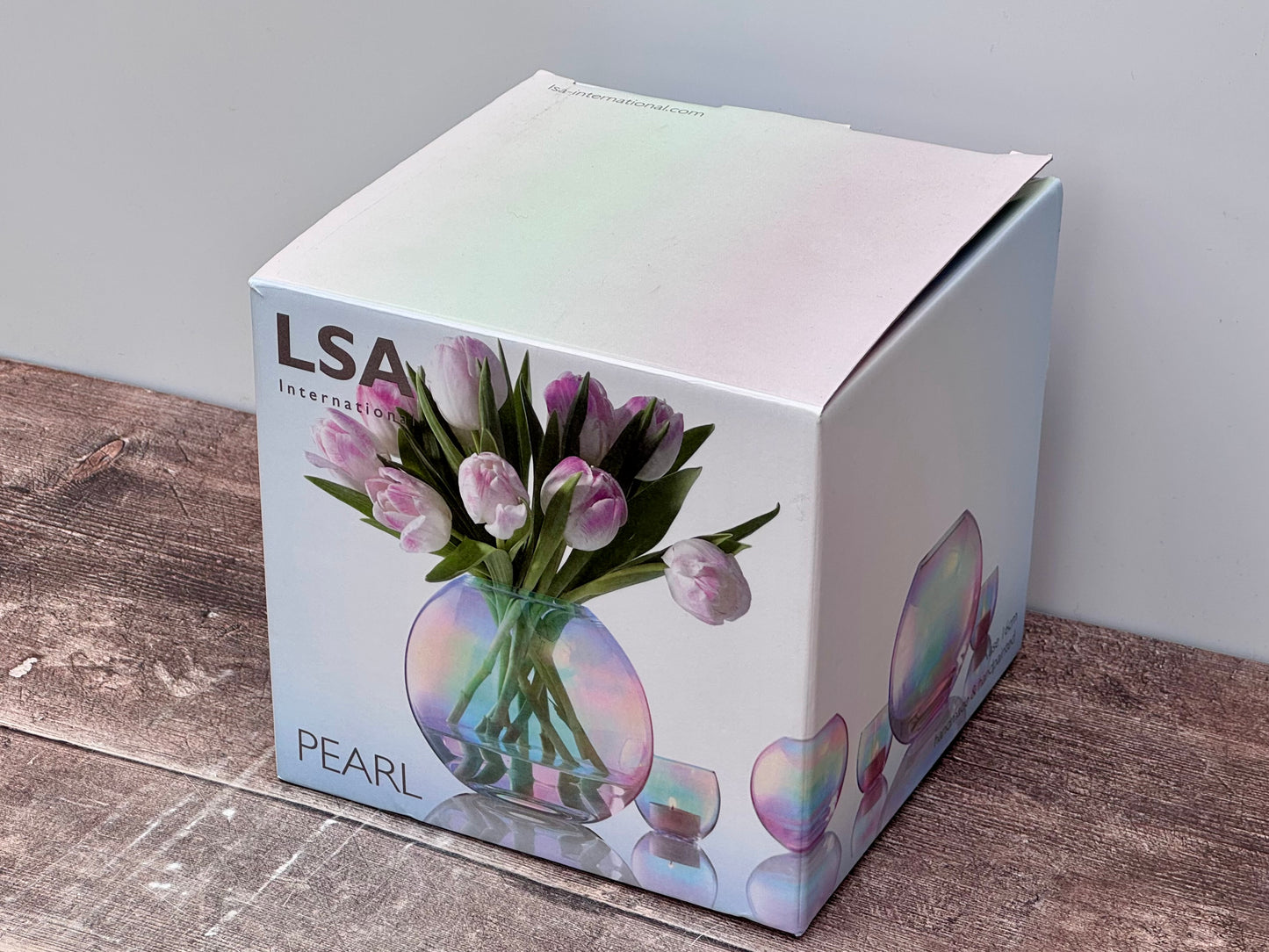LSA Pearl Orb Vase, 16cm
