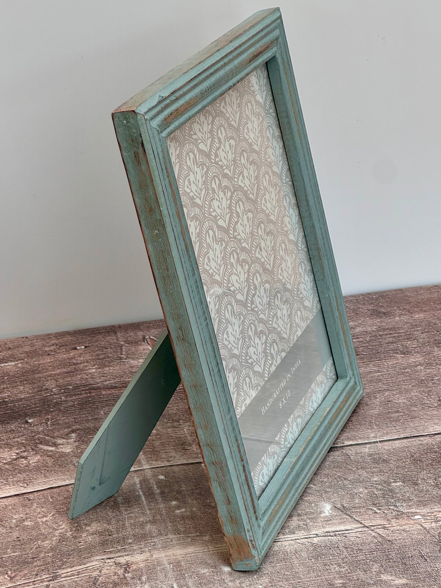Pale Blue Shabby Chic Wooden Photo Frame, 8’ x 10’