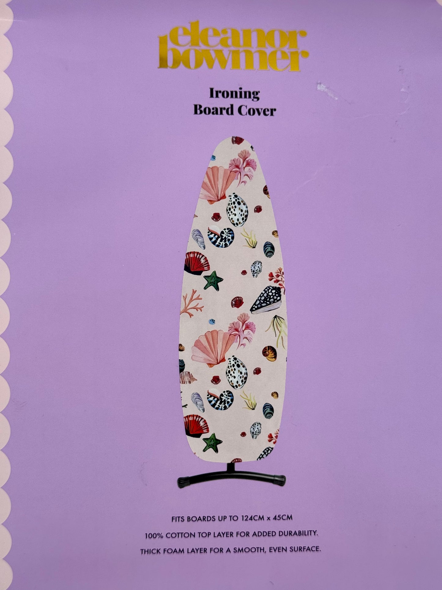 Yvonne Ellen Shell Pattern Ironing Board Cover