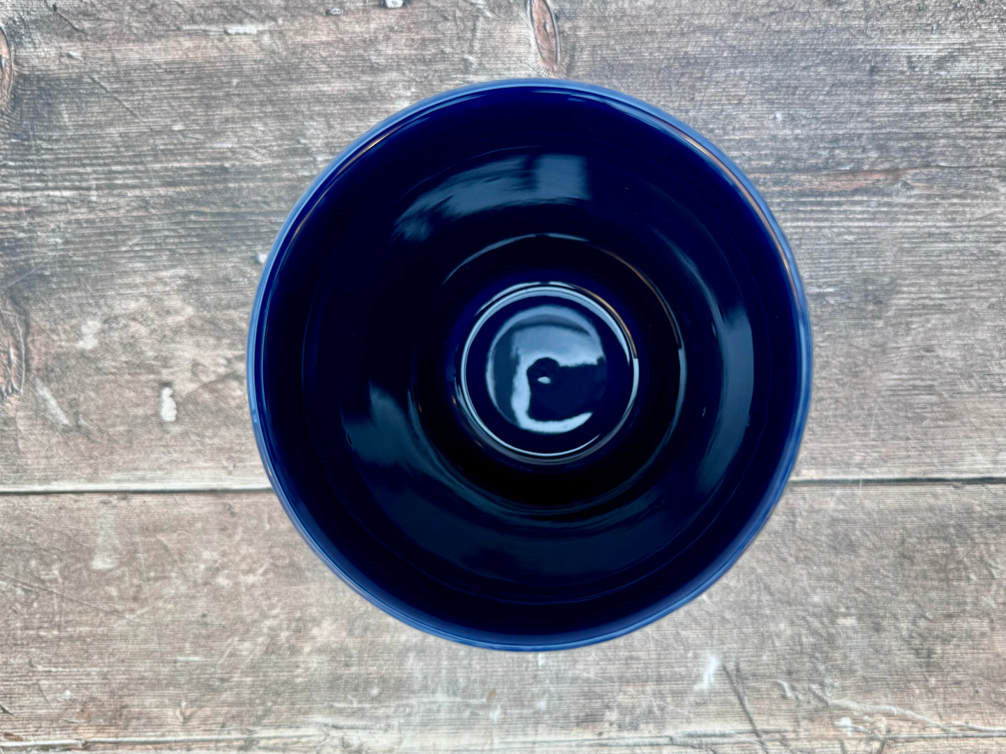 Dark Blue Utensil Jar, 17cm