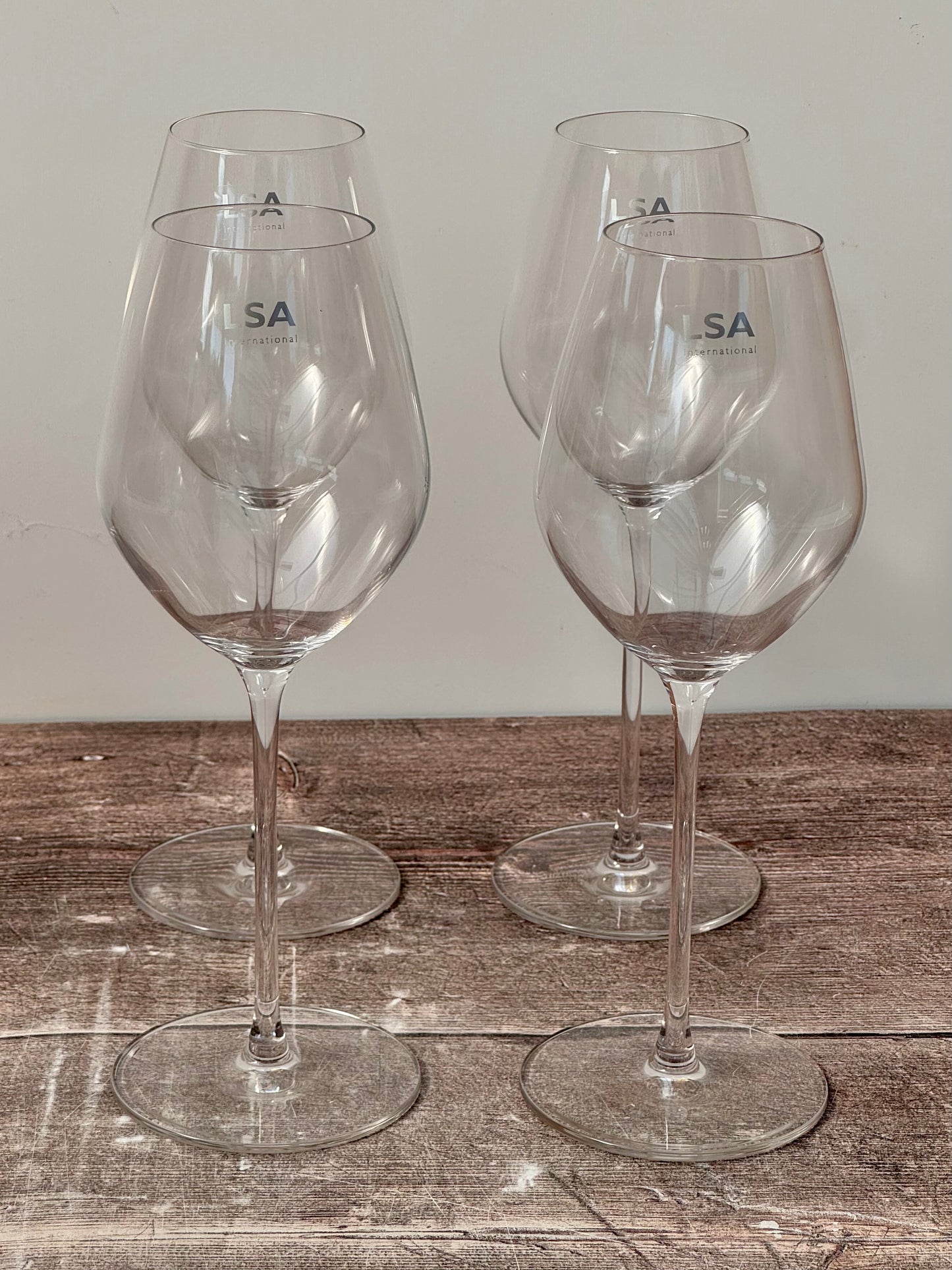LSA Borough Champagne Tulip Glasses, Set of 4