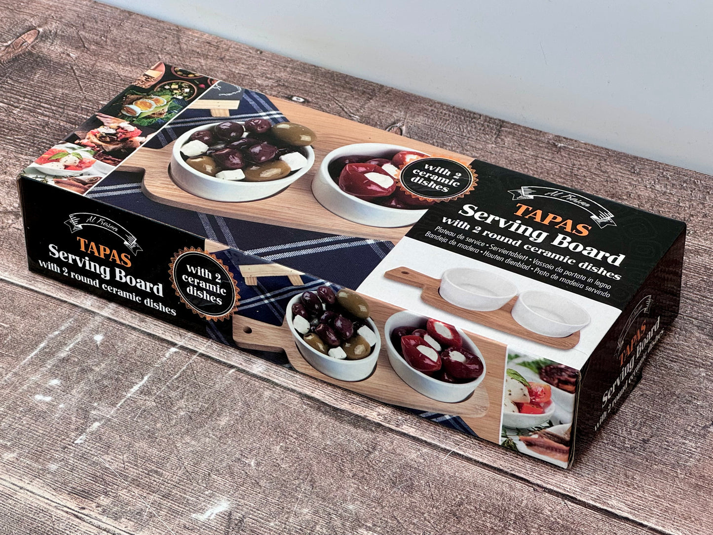 Set of White Tapas Bowls