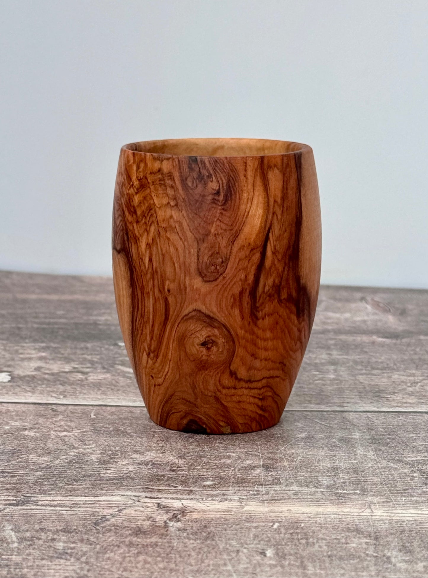 1 Olive Wood Tumbler