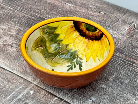 Sunflower Patterned Small Bowl, 11.5cm