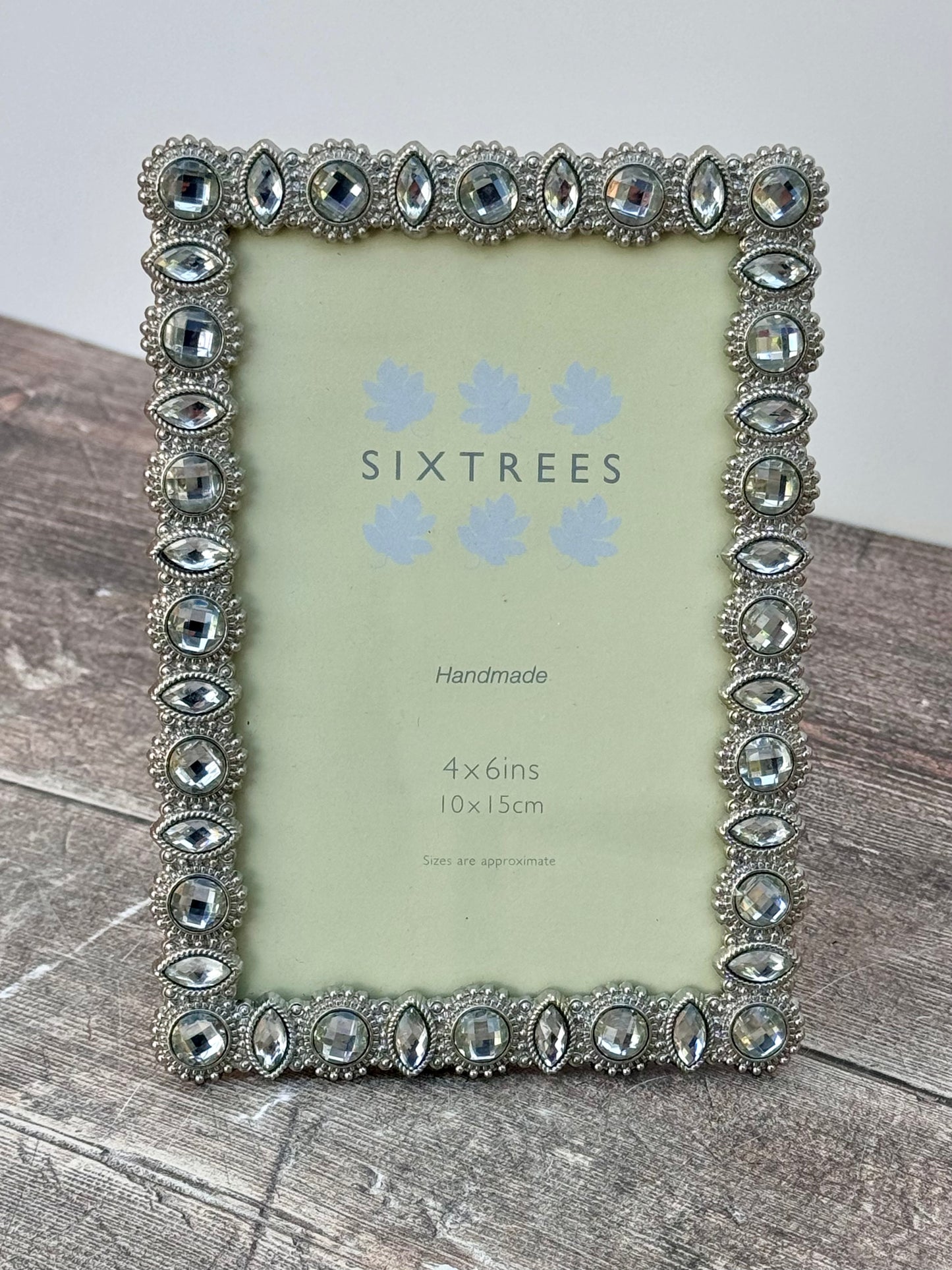 Sixtrees Jewel Maria Photo Frame, 4’ x 6’