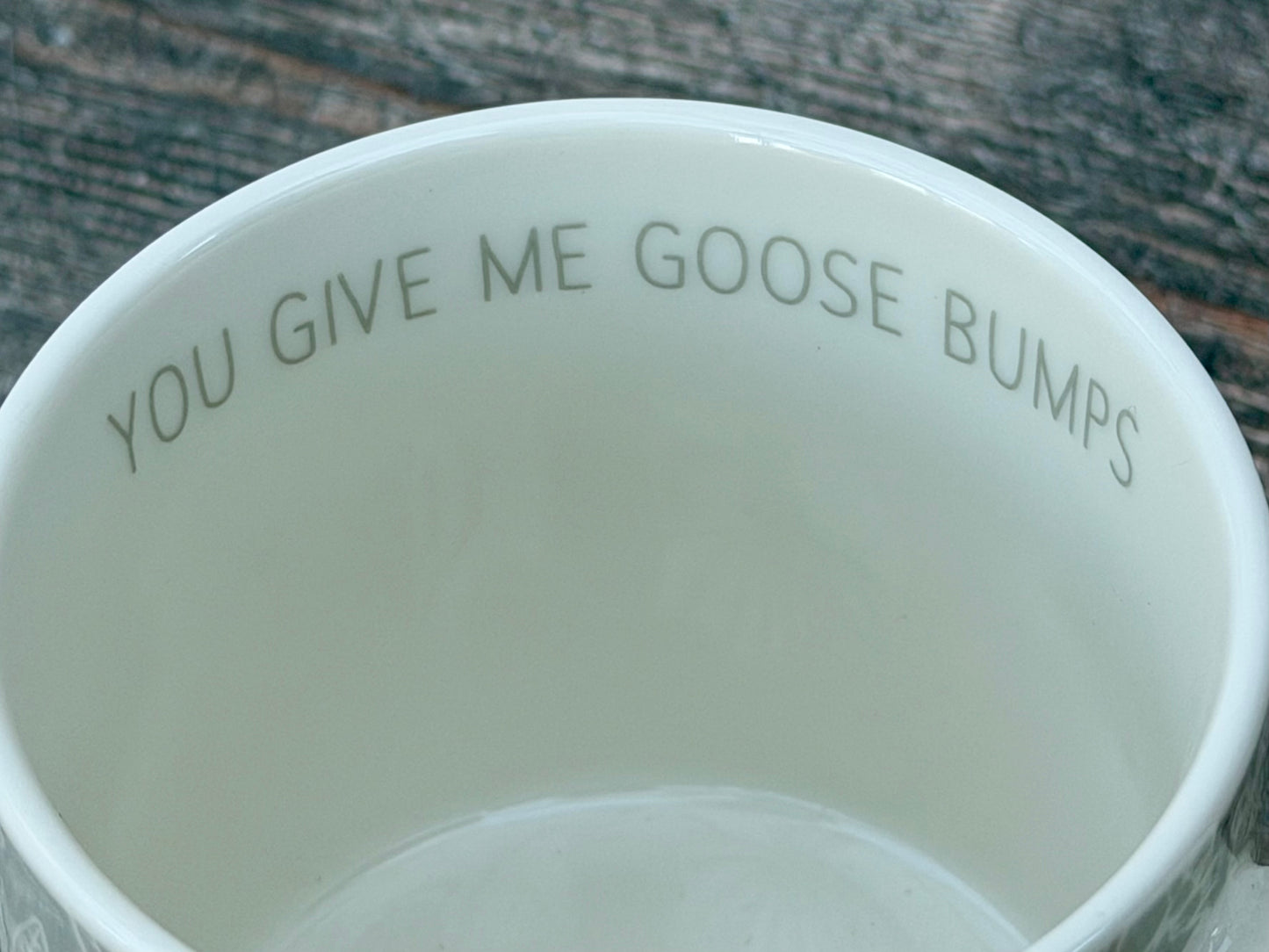 Goose Patterned Mug