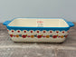 Cath Kidston Flower Patterned Rectangular Baking Dish, 21.5cm