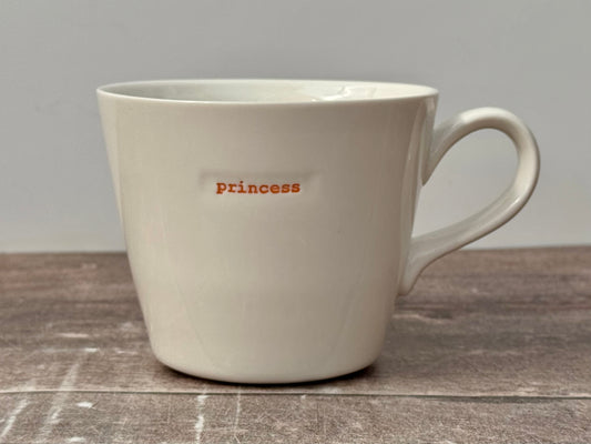 White ‘princess ’ Mug