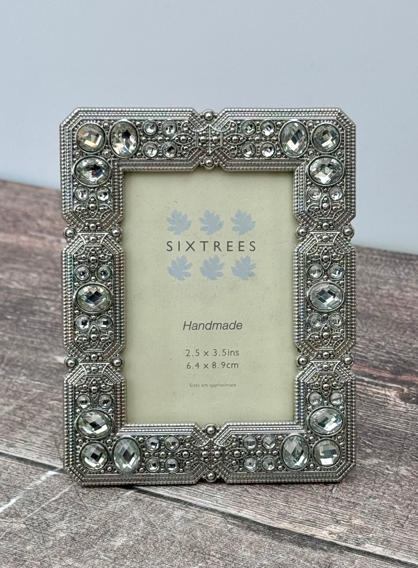 Sixtrees Maud Jewel Photo Frame, 2.5 x 3.5