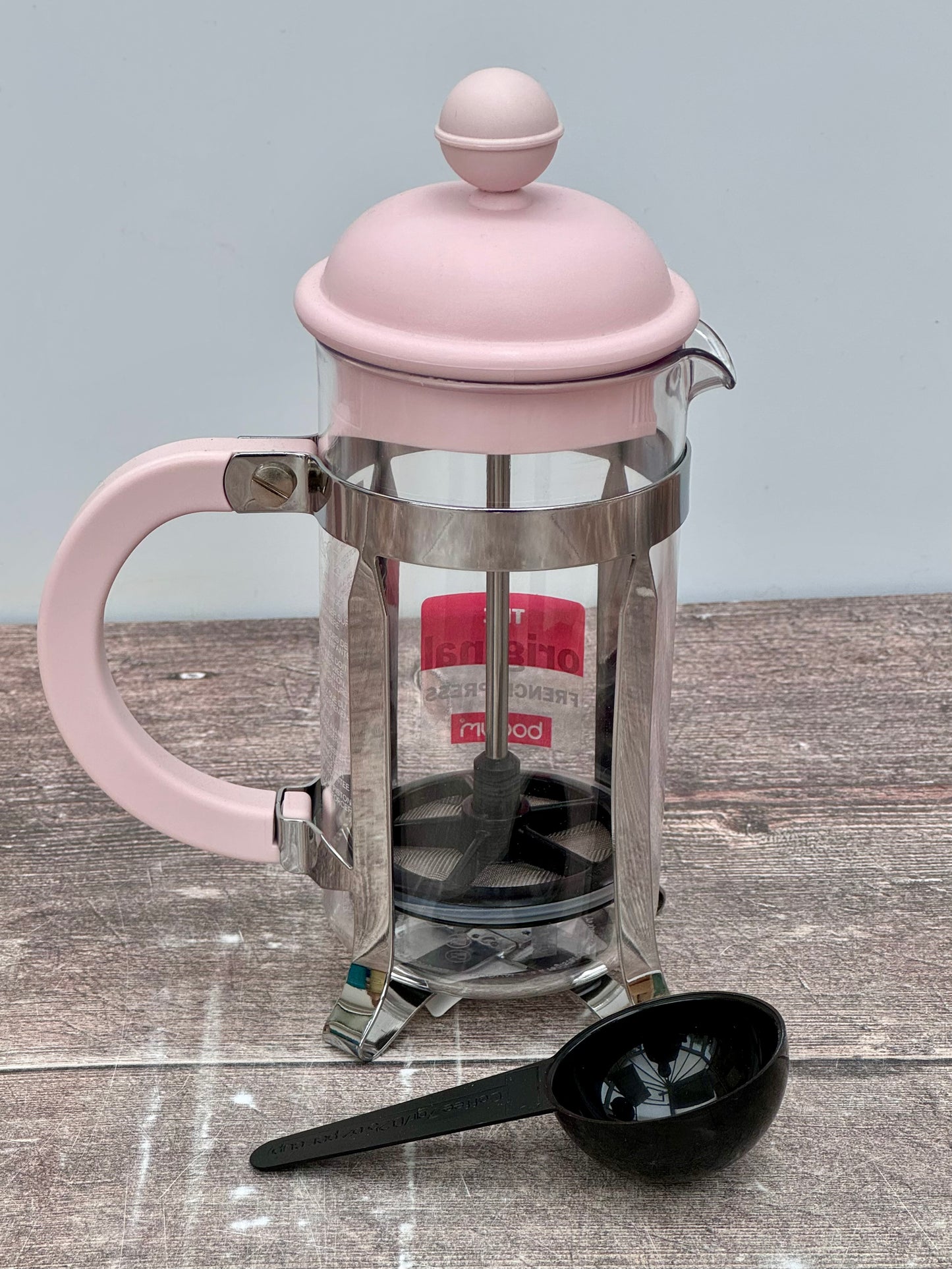 Bodum Pink Small The Original French Press Cafetière